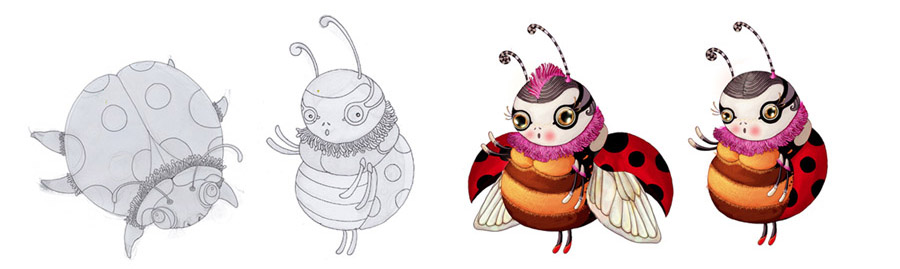 3d lady bug character (3)